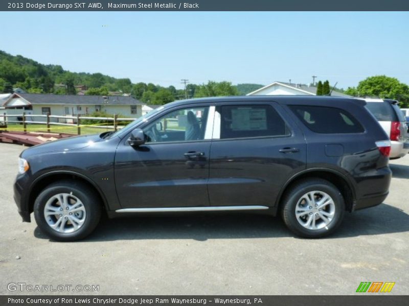 Maximum Steel Metallic / Black 2013 Dodge Durango SXT AWD