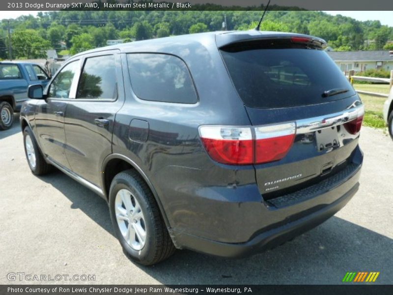 Maximum Steel Metallic / Black 2013 Dodge Durango SXT AWD