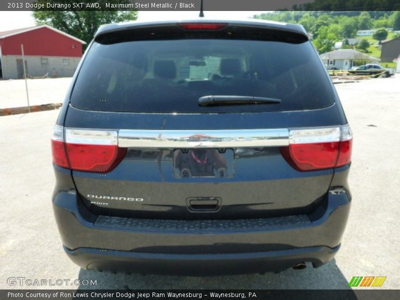 Maximum Steel Metallic / Black 2013 Dodge Durango SXT AWD