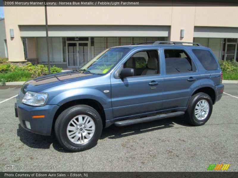 Norsea Blue Metallic / Pebble/Light Parchment 2006 Mercury Mariner Luxury
