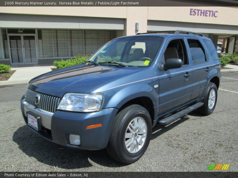 Norsea Blue Metallic / Pebble/Light Parchment 2006 Mercury Mariner Luxury