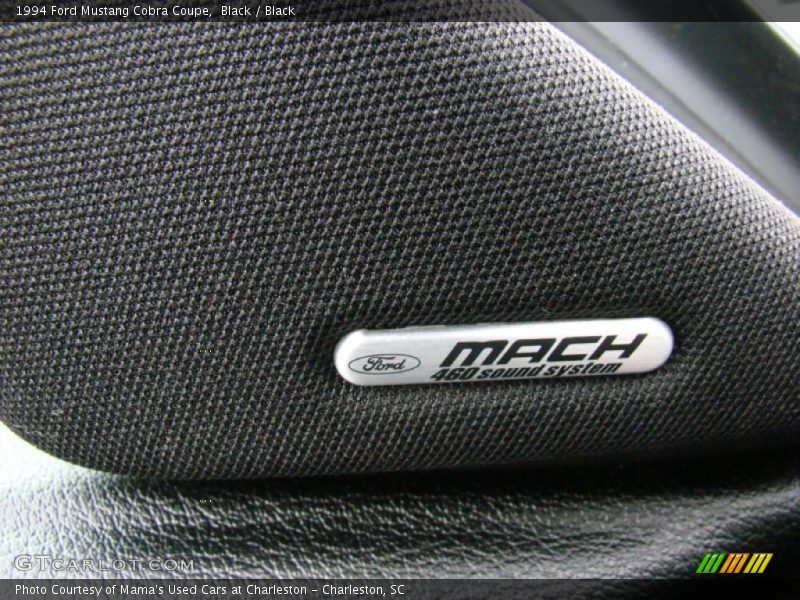 Black / Black 1994 Ford Mustang Cobra Coupe