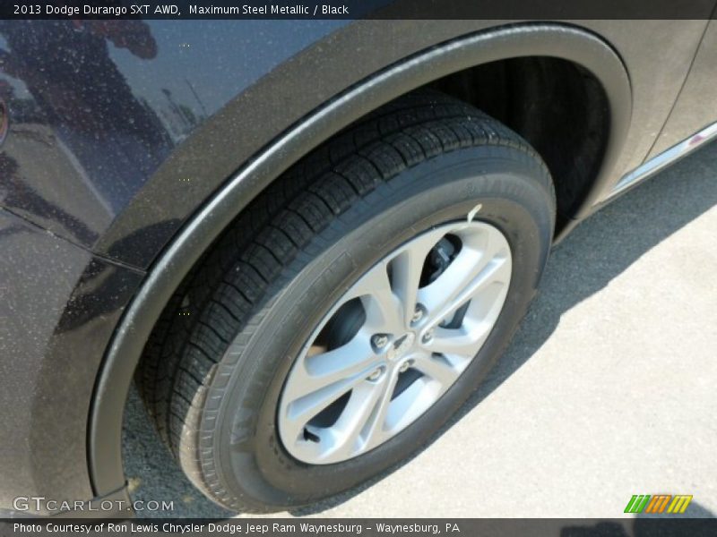 Maximum Steel Metallic / Black 2013 Dodge Durango SXT AWD