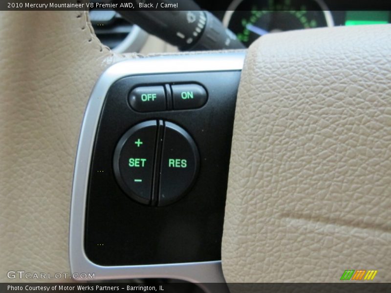 Controls of 2010 Mountaineer V8 Premier AWD