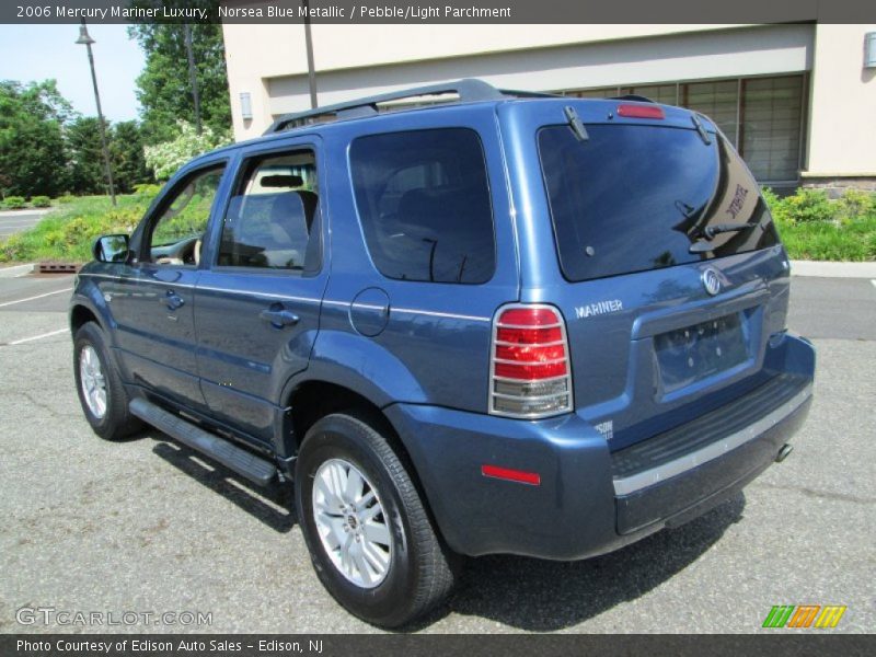 Norsea Blue Metallic / Pebble/Light Parchment 2006 Mercury Mariner Luxury