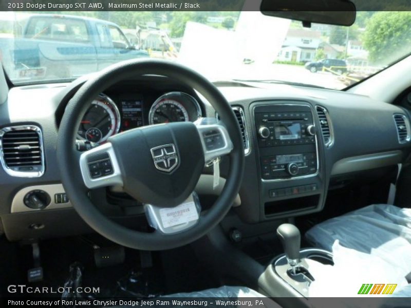 Maximum Steel Metallic / Black 2013 Dodge Durango SXT AWD