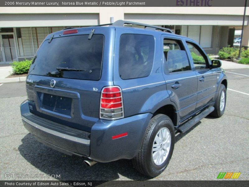 Norsea Blue Metallic / Pebble/Light Parchment 2006 Mercury Mariner Luxury