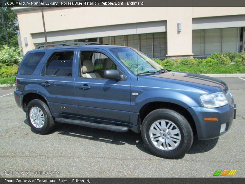 Norsea Blue Metallic / Pebble/Light Parchment 2006 Mercury Mariner Luxury