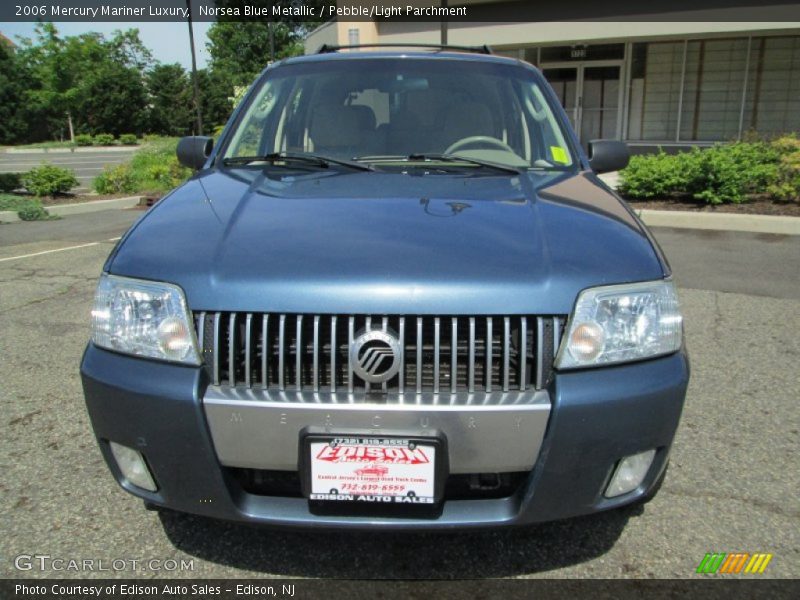 Norsea Blue Metallic / Pebble/Light Parchment 2006 Mercury Mariner Luxury
