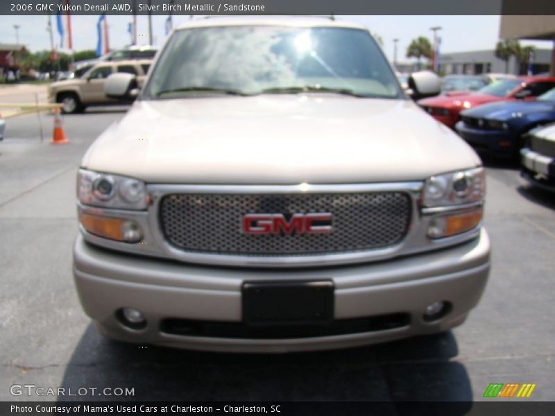 Silver Birch Metallic / Sandstone 2006 GMC Yukon Denali AWD
