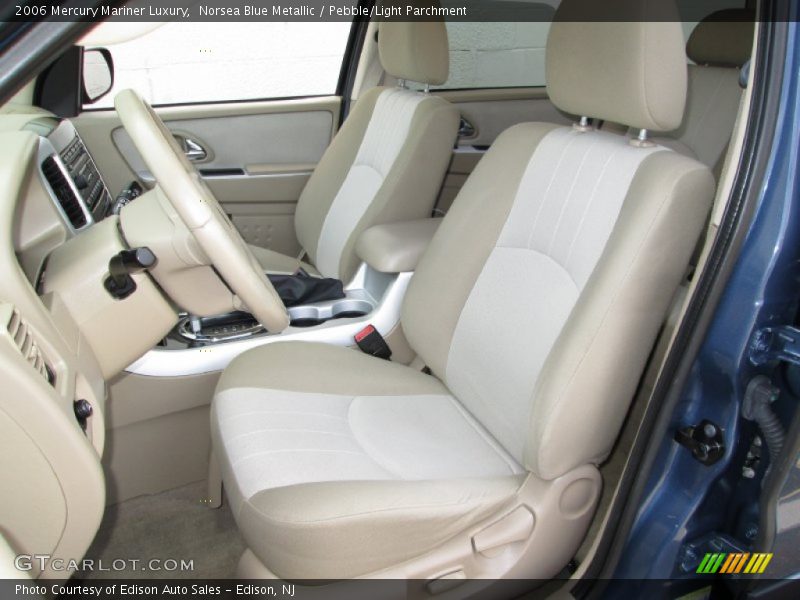 Norsea Blue Metallic / Pebble/Light Parchment 2006 Mercury Mariner Luxury