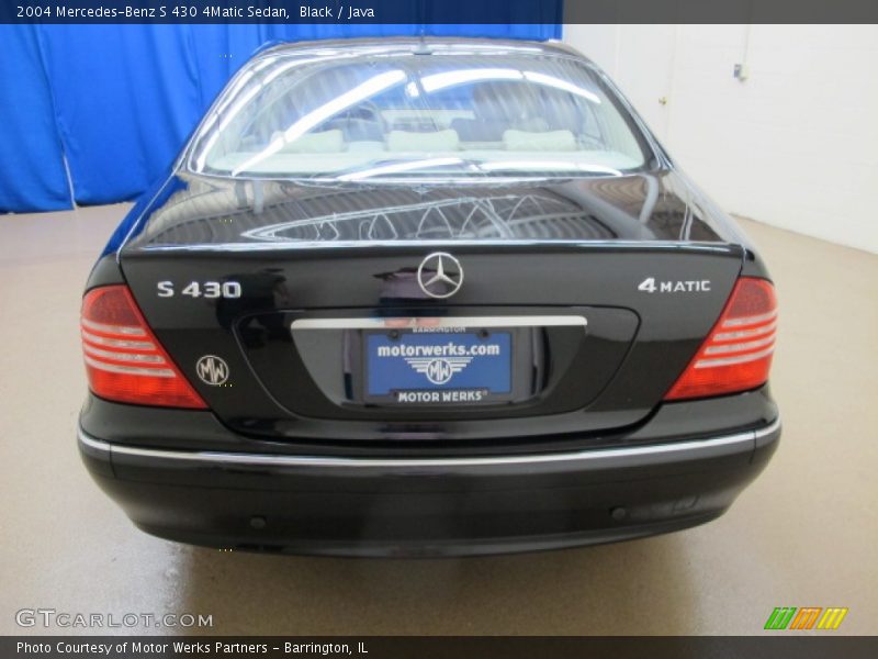 Black / Java 2004 Mercedes-Benz S 430 4Matic Sedan