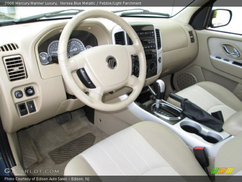 Norsea Blue Metallic / Pebble/Light Parchment 2006 Mercury Mariner Luxury