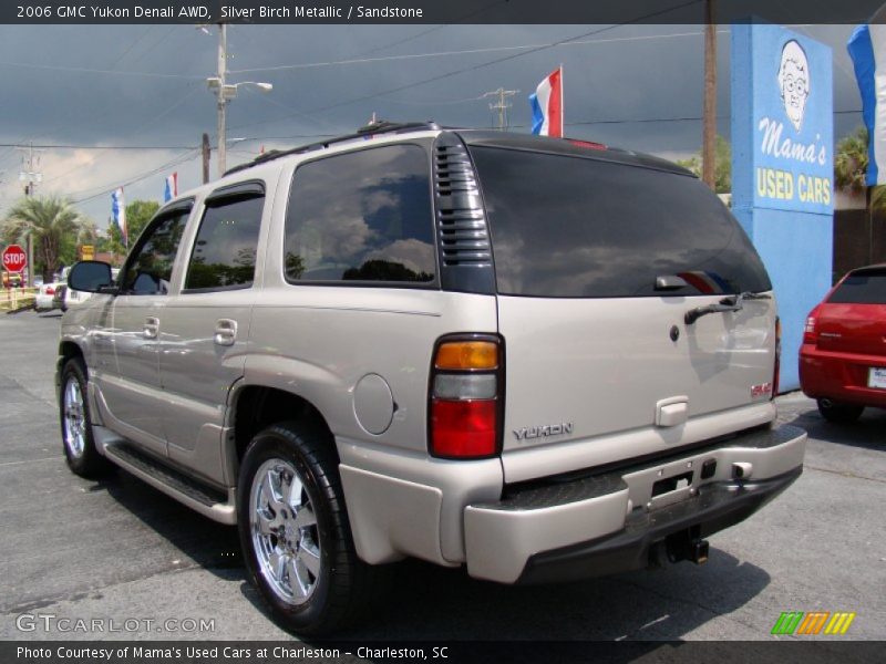 Silver Birch Metallic / Sandstone 2006 GMC Yukon Denali AWD