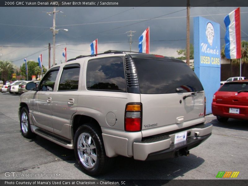 Silver Birch Metallic / Sandstone 2006 GMC Yukon Denali AWD