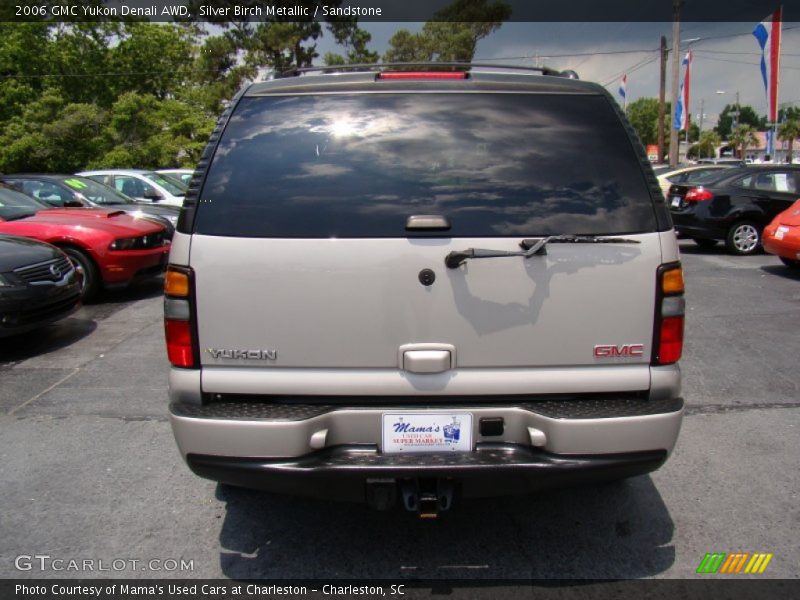 Silver Birch Metallic / Sandstone 2006 GMC Yukon Denali AWD