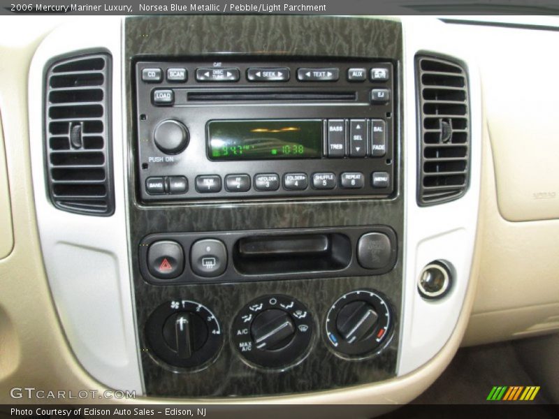 Norsea Blue Metallic / Pebble/Light Parchment 2006 Mercury Mariner Luxury
