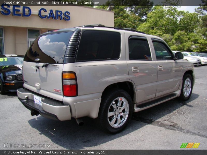 Silver Birch Metallic / Sandstone 2006 GMC Yukon Denali AWD
