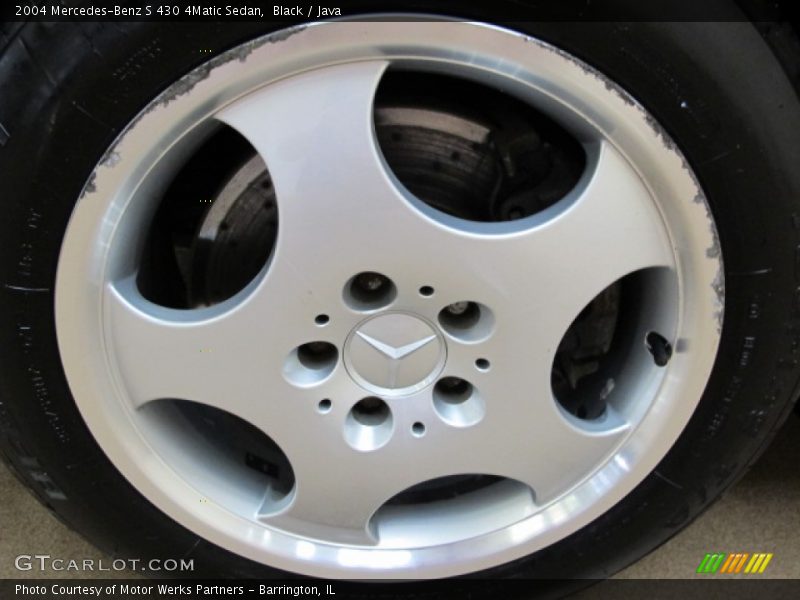 Black / Java 2004 Mercedes-Benz S 430 4Matic Sedan