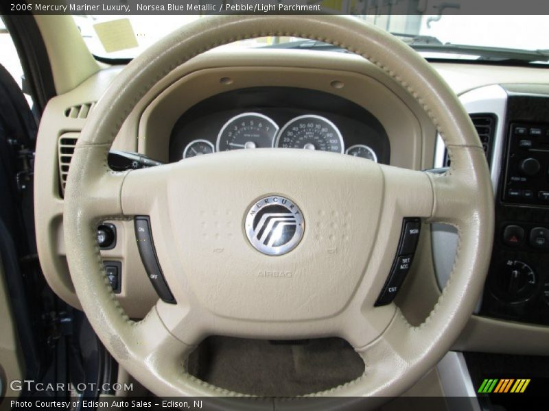 Norsea Blue Metallic / Pebble/Light Parchment 2006 Mercury Mariner Luxury