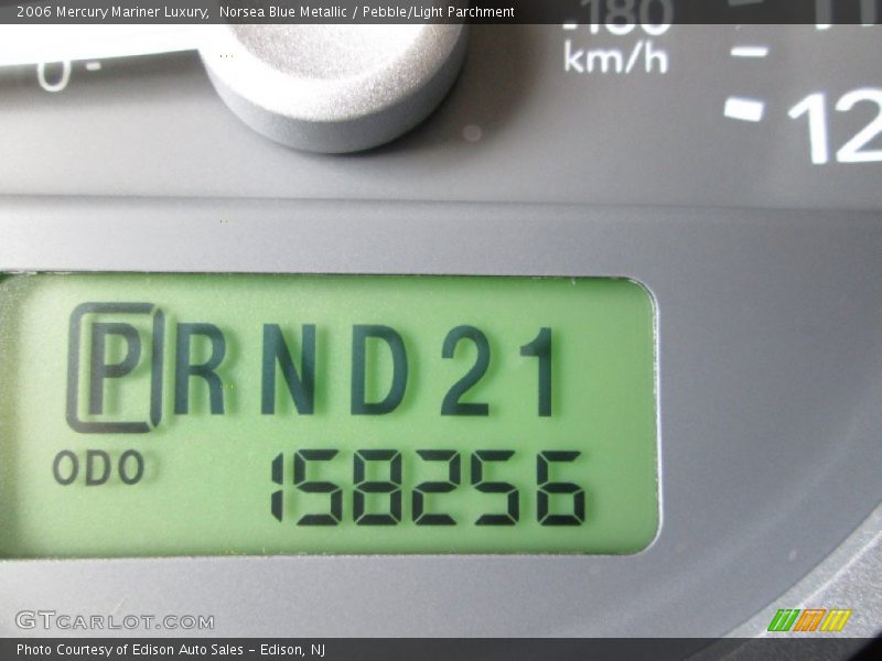 Norsea Blue Metallic / Pebble/Light Parchment 2006 Mercury Mariner Luxury