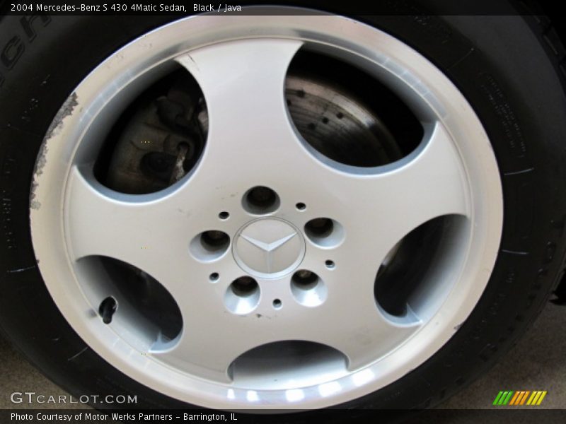 Black / Java 2004 Mercedes-Benz S 430 4Matic Sedan