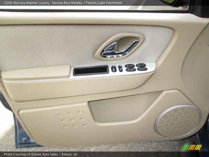 Norsea Blue Metallic / Pebble/Light Parchment 2006 Mercury Mariner Luxury