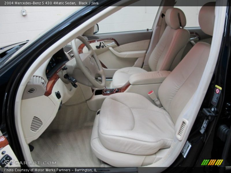 Black / Java 2004 Mercedes-Benz S 430 4Matic Sedan