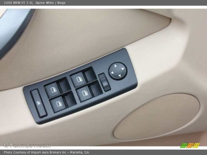 Alpine White / Beige 2006 BMW X5 3.0i