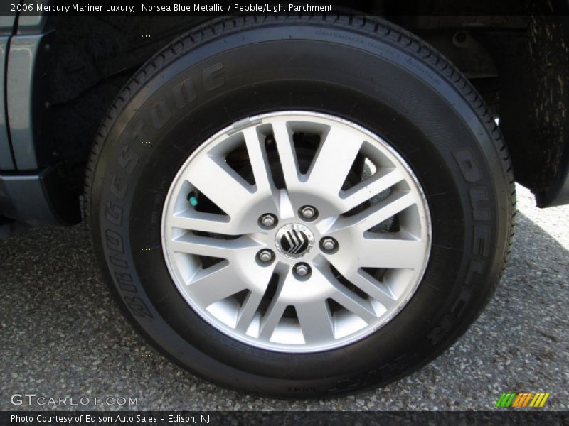 Norsea Blue Metallic / Pebble/Light Parchment 2006 Mercury Mariner Luxury