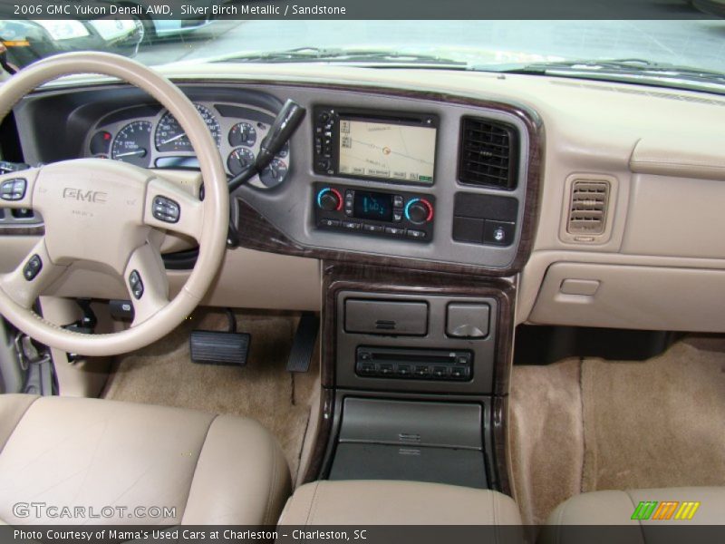 Silver Birch Metallic / Sandstone 2006 GMC Yukon Denali AWD