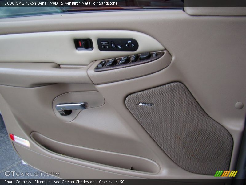 Silver Birch Metallic / Sandstone 2006 GMC Yukon Denali AWD