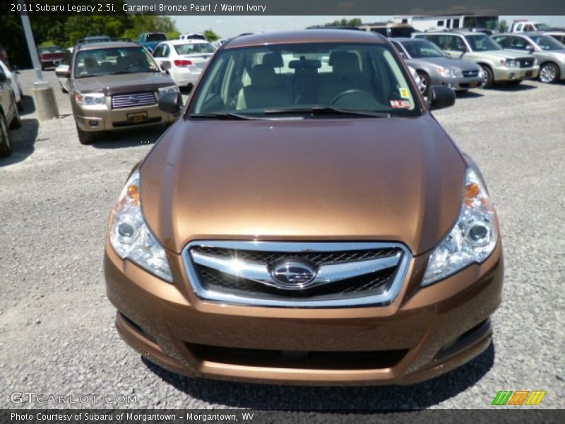 Caramel Bronze Pearl / Warm Ivory 2011 Subaru Legacy 2.5i