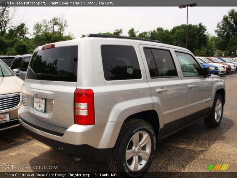 Bright Silver Metallic / Dark Slate Gray 2014 Jeep Patriot Sport