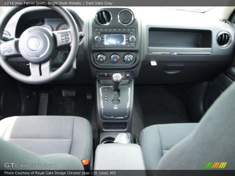 Bright Silver Metallic / Dark Slate Gray 2014 Jeep Patriot Sport