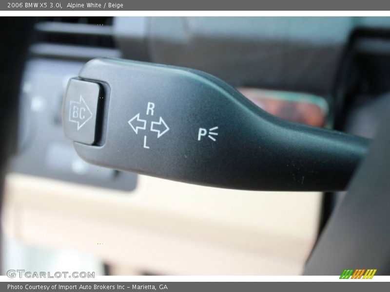 Alpine White / Beige 2006 BMW X5 3.0i
