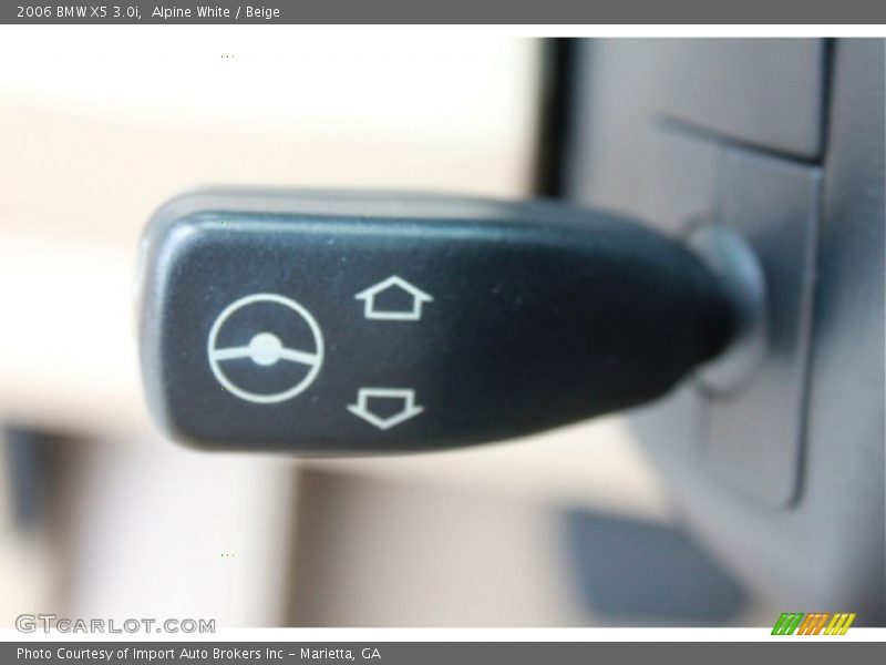 Alpine White / Beige 2006 BMW X5 3.0i