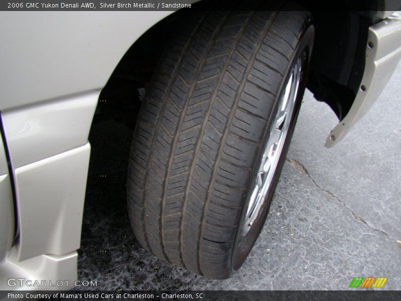 Silver Birch Metallic / Sandstone 2006 GMC Yukon Denali AWD