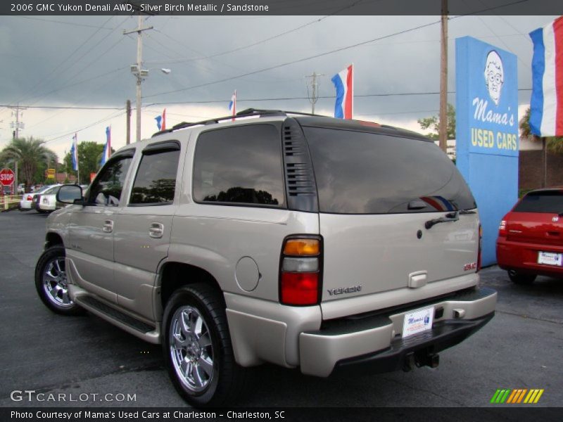 Silver Birch Metallic / Sandstone 2006 GMC Yukon Denali AWD