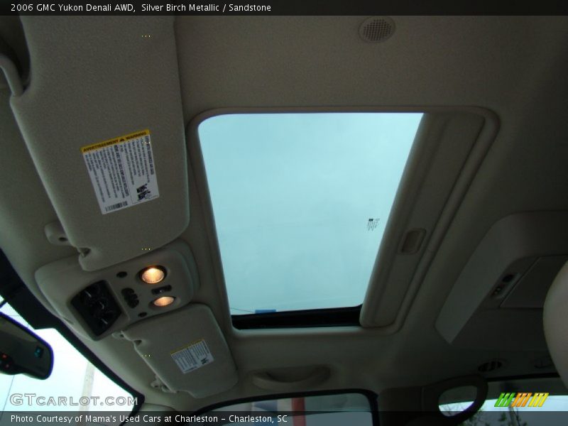 Silver Birch Metallic / Sandstone 2006 GMC Yukon Denali AWD