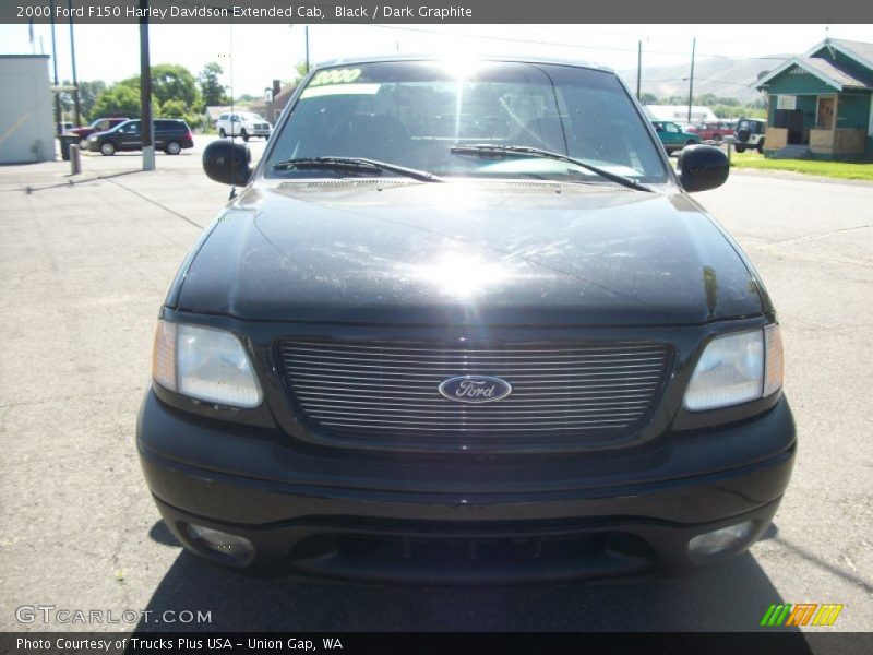 Black / Dark Graphite 2000 Ford F150 Harley Davidson Extended Cab