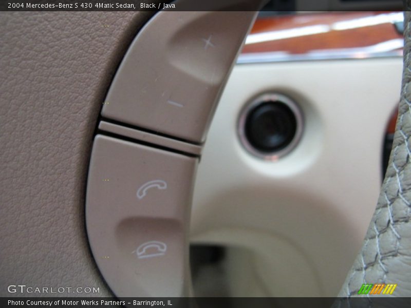 Black / Java 2004 Mercedes-Benz S 430 4Matic Sedan