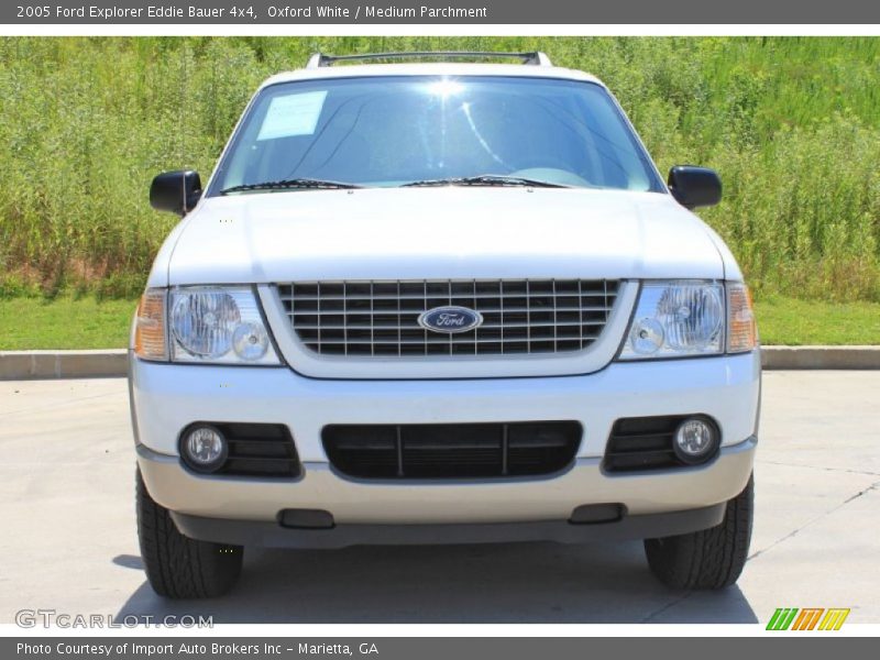 Oxford White / Medium Parchment 2005 Ford Explorer Eddie Bauer 4x4