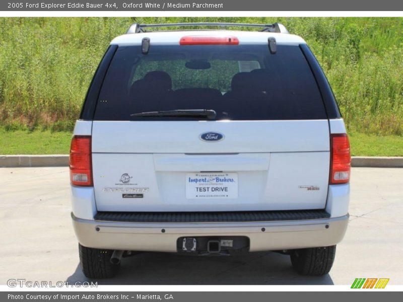Oxford White / Medium Parchment 2005 Ford Explorer Eddie Bauer 4x4