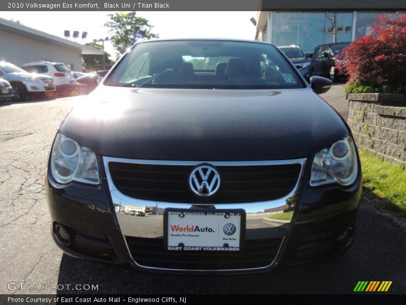 Black Uni / Titan Black 2010 Volkswagen Eos Komfort