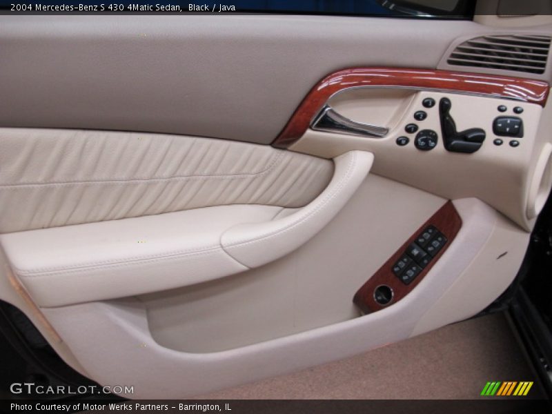 Black / Java 2004 Mercedes-Benz S 430 4Matic Sedan
