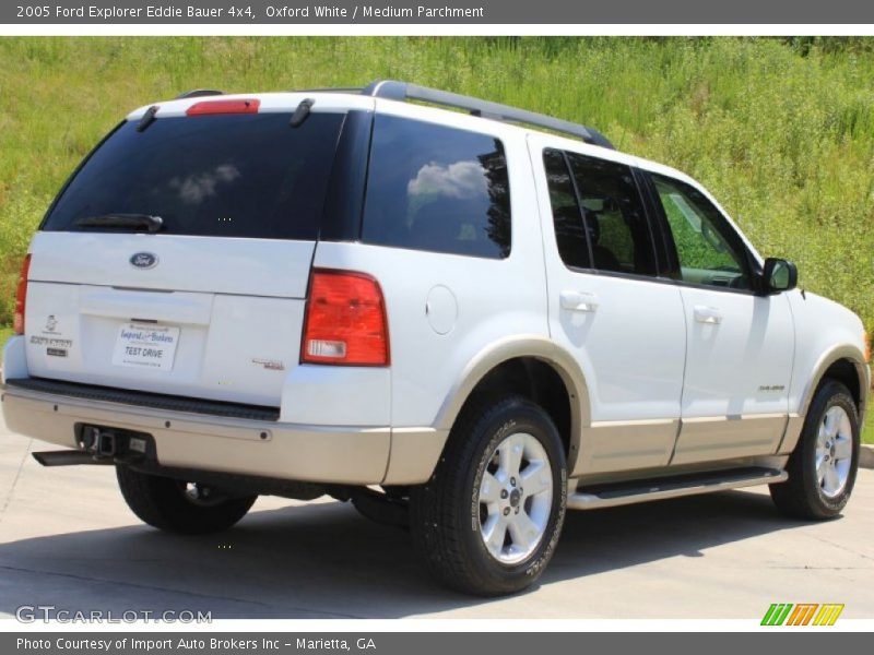 Oxford White / Medium Parchment 2005 Ford Explorer Eddie Bauer 4x4