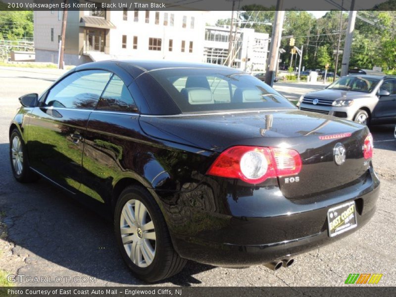 Black Uni / Titan Black 2010 Volkswagen Eos Komfort