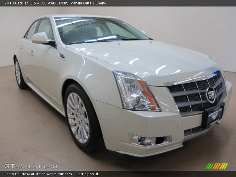 Vanilla Latte / Ebony 2010 Cadillac CTS 4 3.6 AWD Sedan