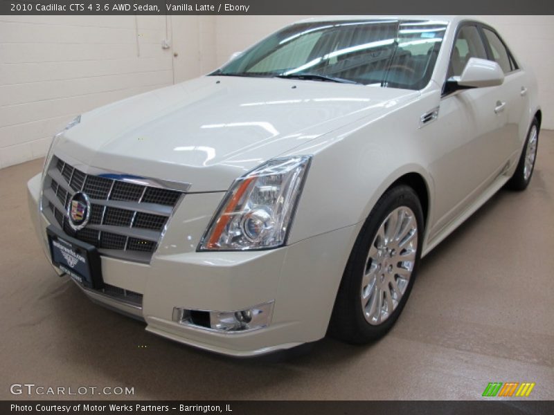 Vanilla Latte / Ebony 2010 Cadillac CTS 4 3.6 AWD Sedan